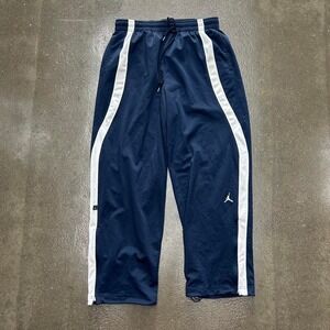 Nike 3 Stripe Dri Fit Navy Size XL Athletic Track Pants
